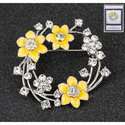 equilibrium Spring Flower Brooch Daffodil